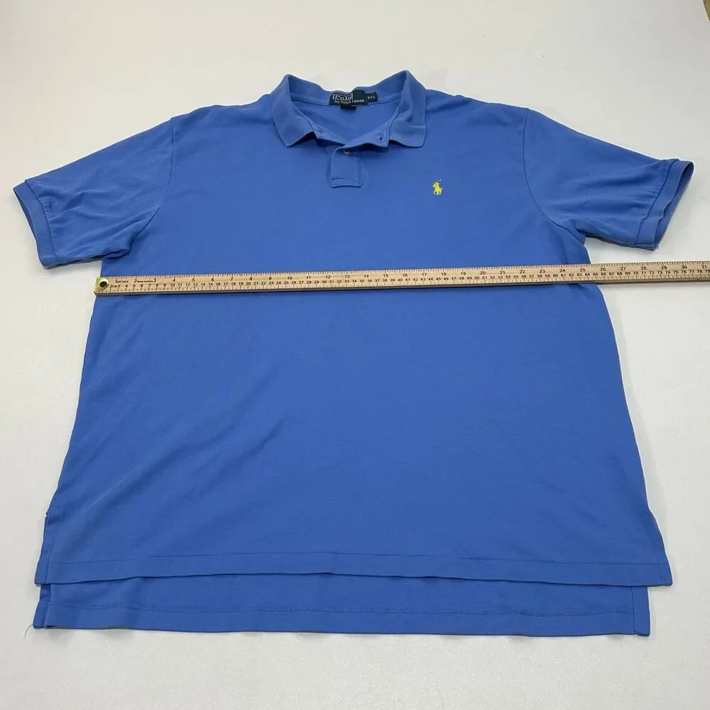 Polo by Ralph Lauren Men's Polo Shirt Blue‎ Size XXL